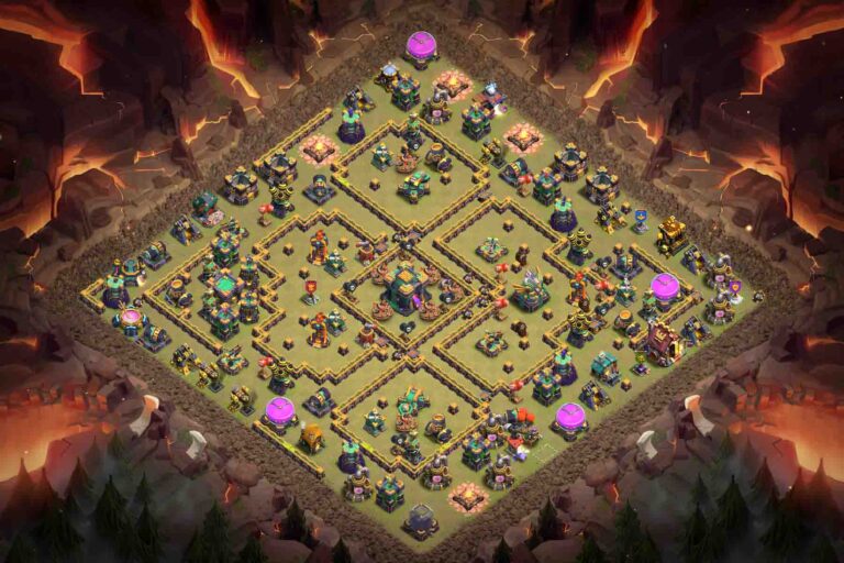 TH14 Anti Queen Charge War Base