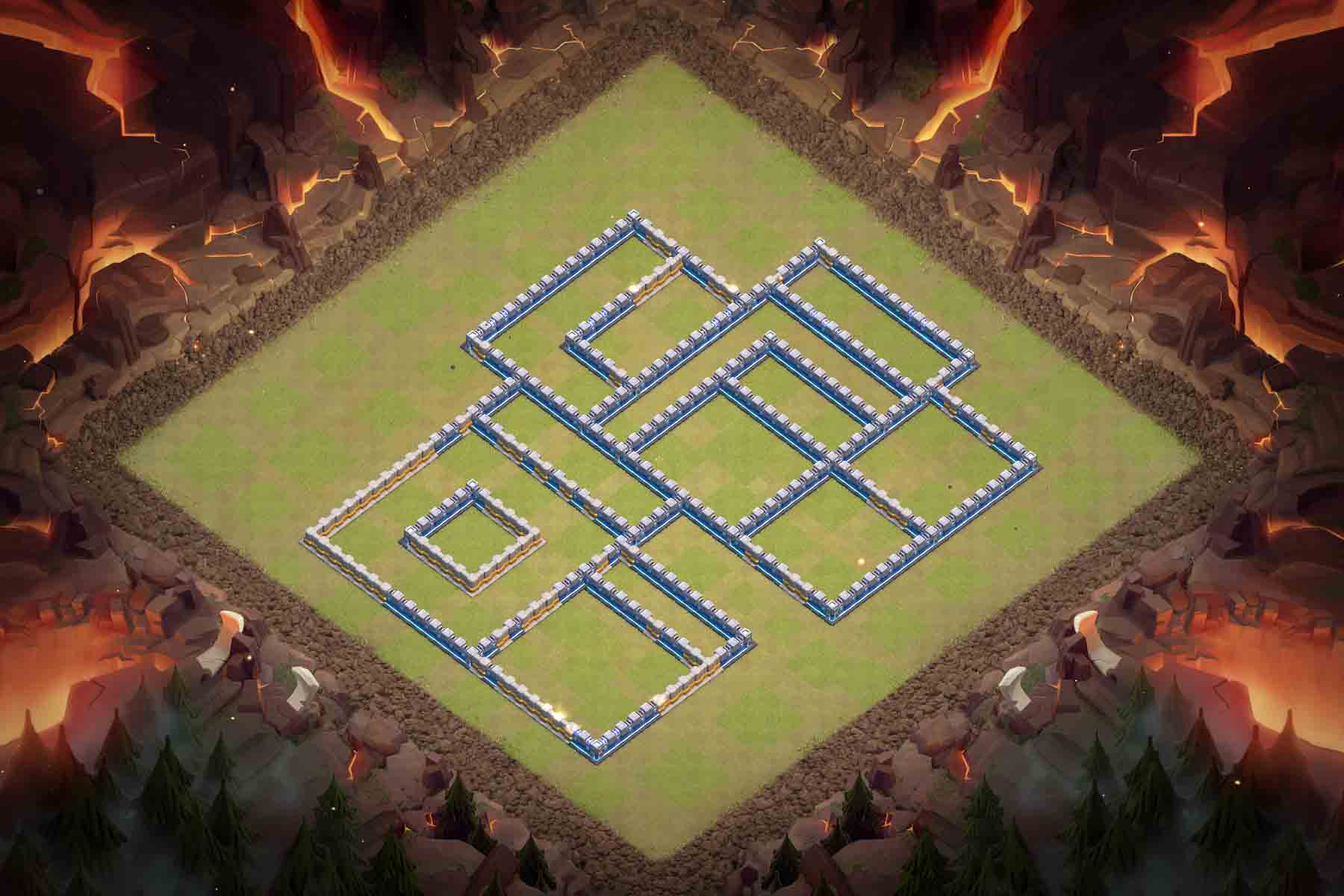 TH12 anti 3 star base layout